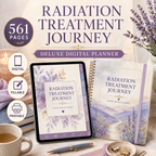 Radiation Treatment Journey Deluxe Digital Planner — listing image 01
