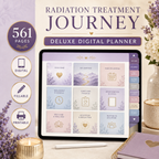 Radiation Treatment Journey Deluxe Digital Planner — listing image 02