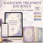 Radiation Treatment Journey Deluxe Digital Planner — listing image 06