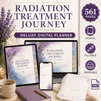 Radiation Treatment Journey Deluxe Digital Planner — listing image 09