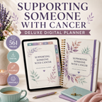 Supporting Someone With Cancer Deluxe Digital Planner — listing image 01