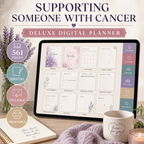 Supporting Someone With Cancer Deluxe Digital Planner — listing image 02