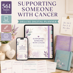 Supporting Someone With Cancer Deluxe Digital Planner — listing image 06