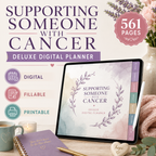Supporting Someone With Cancer Deluxe Digital Planner — listing image 07