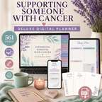 Supporting Someone With Cancer Deluxe Digital Planner — listing image 09