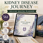 Kidney Disease Journey Deluxe Digital Health Planner — listing image 05