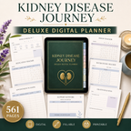 Kidney Disease Journey Deluxe Digital Health Planner — listing image 08