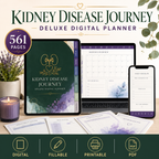 Kidney Disease Journey Deluxe Digital Health Planner — listing image 09