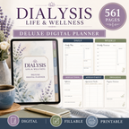 Dialysis Life and Wellness Deluxe Digital Planner — listing image 03