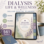 Dialysis Life and Wellness Deluxe Digital Planner — listing image 04