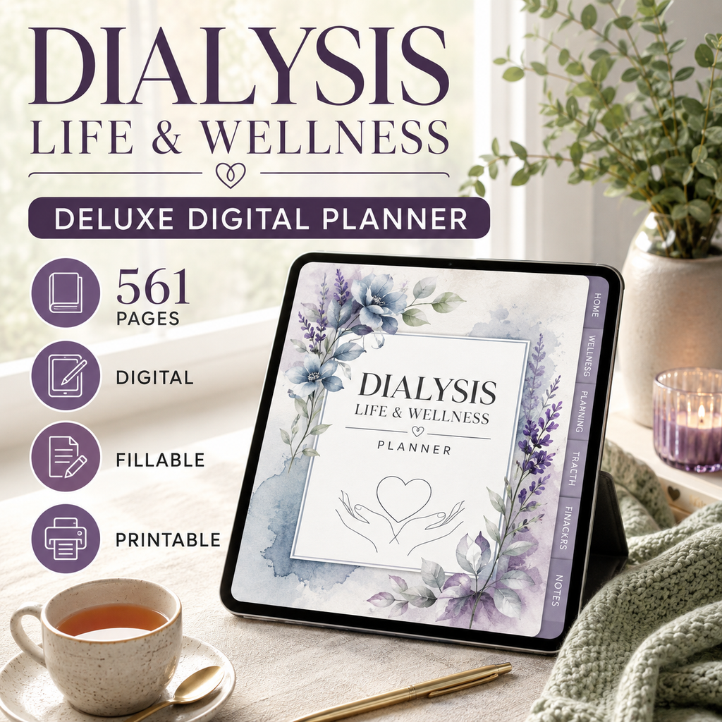 Dialysis Life and Wellness Deluxe Digital Planner — listing image 05