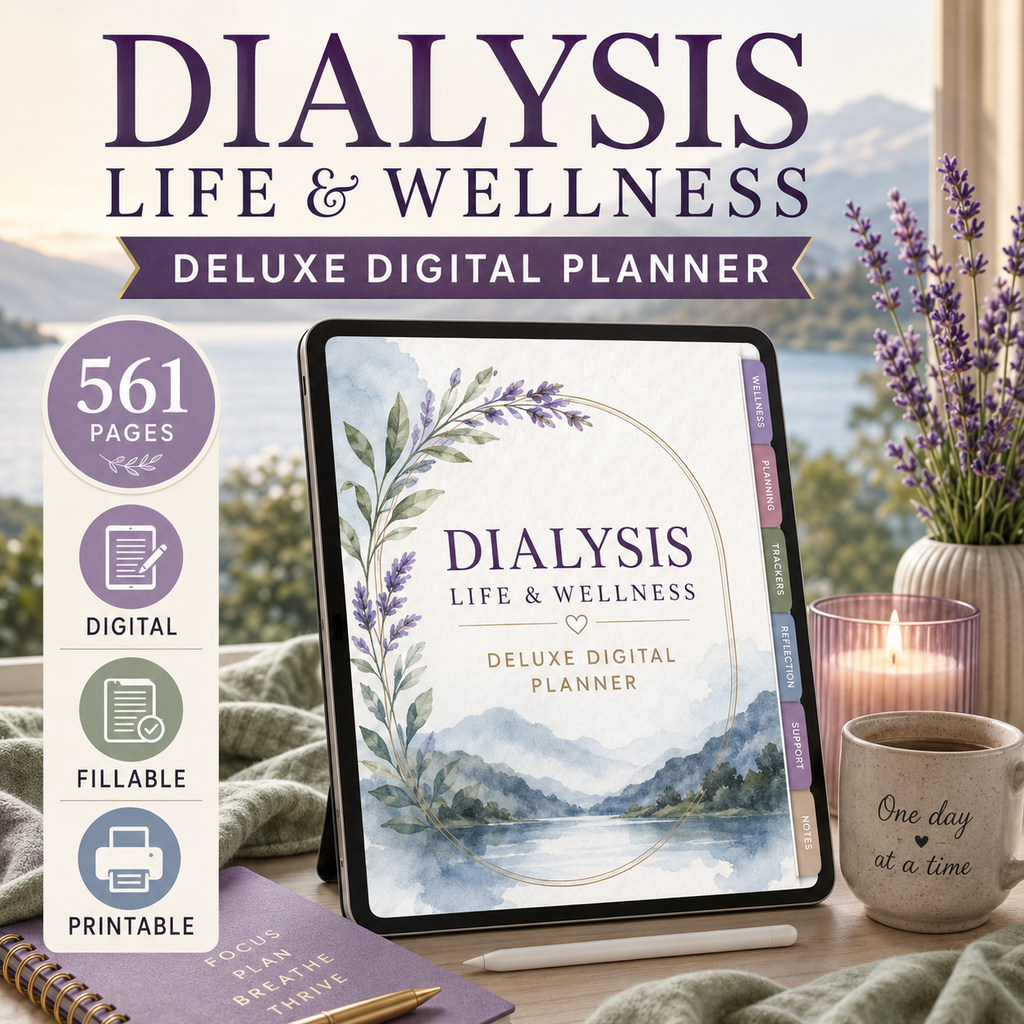Dialysis Life and Wellness Deluxe Digital Planner — listing image 10