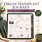Organ Transplant Journey Deluxe Digital Planner — listing image 02