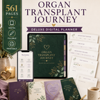 Organ Transplant Journey Deluxe Digital Planner — listing image 06