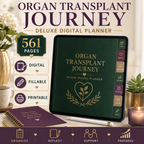 Organ Transplant Journey Deluxe Digital Planner — listing image 07