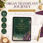 Organ Transplant Journey Deluxe Digital Planner — listing image 08