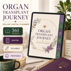 Organ Transplant Journey Deluxe Digital Planner — listing image 10