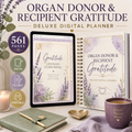 Organ Donor and Recipient Gratitude Deluxe Digital Planner — listing image 01