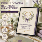 Organ Donor and Recipient Gratitude Deluxe Digital Planner — listing image 05