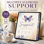 Multiple Sclerosis Support Deluxe Digital Planner — listing image 05