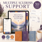 Multiple Sclerosis Support Deluxe Digital Planner — listing image 06