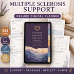 Multiple Sclerosis Support Deluxe Digital Planner — listing image 08