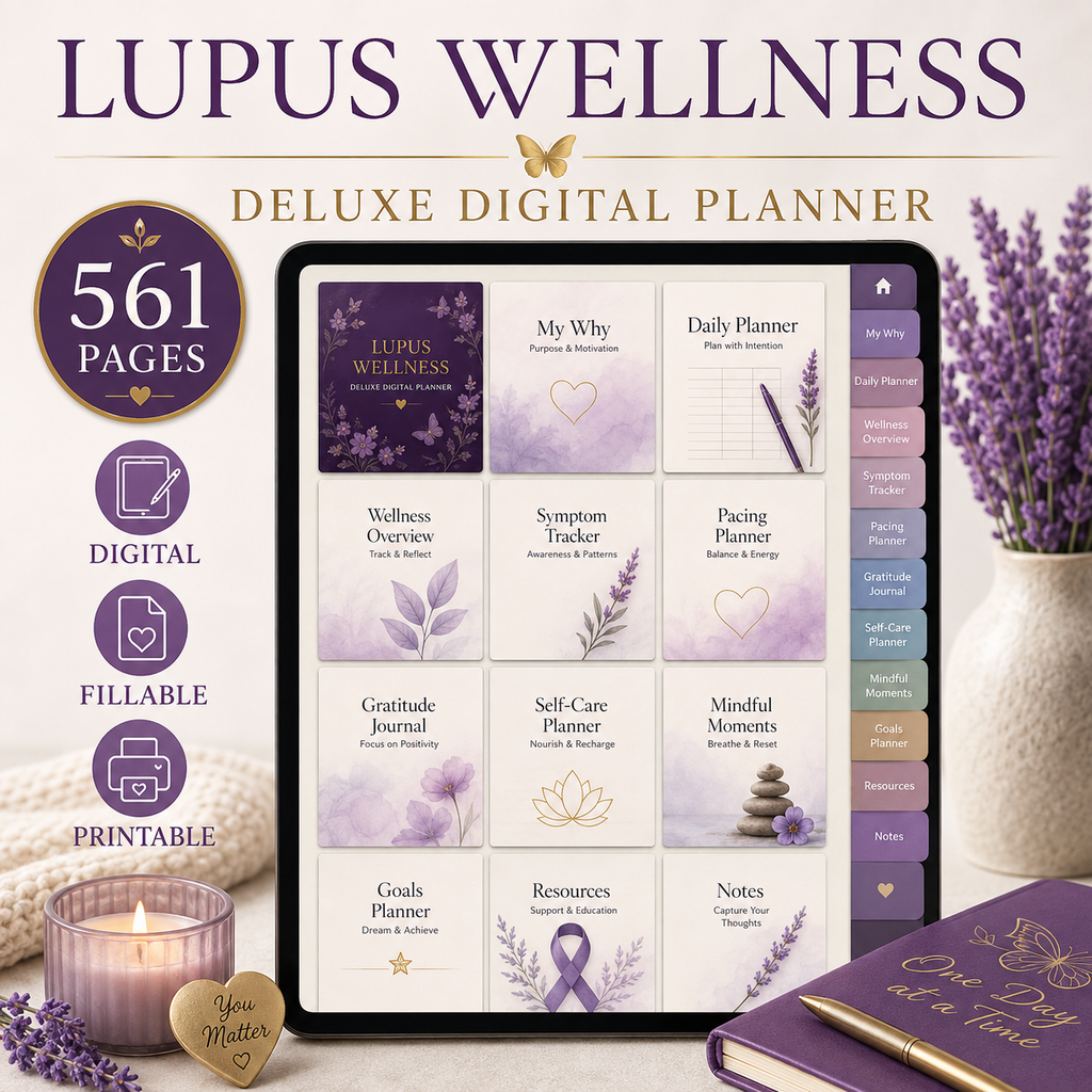 Lupus Wellness Deluxe Digital Planner — listing image 02