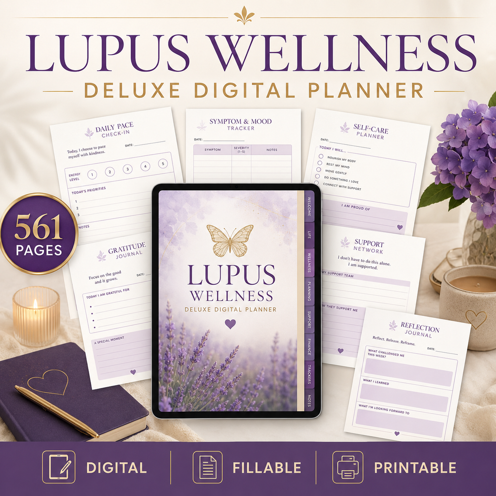 Lupus Wellness Deluxe Digital Planner — listing image 08