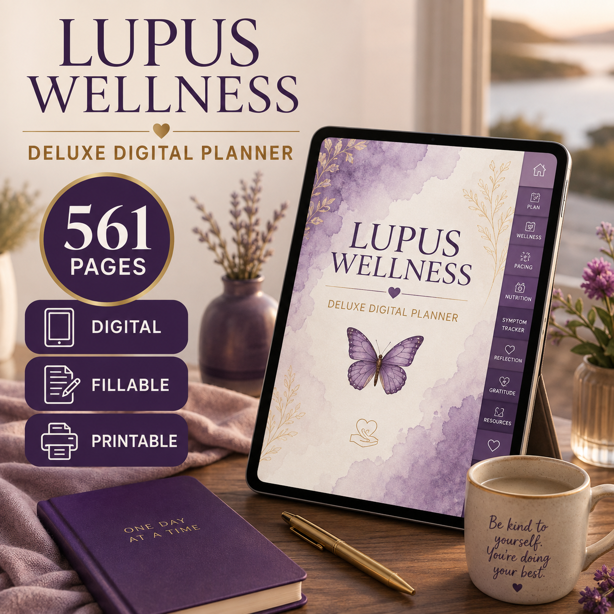 Lupus Wellness Deluxe Digital Planner — listing image 10