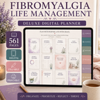 Fibromyalgia Life Management Deluxe Digital Planner — listing image 02