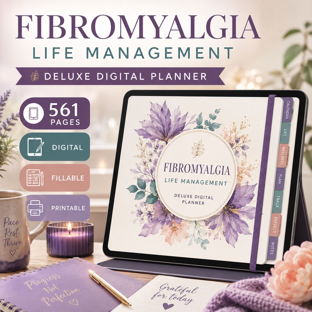 Fibromyalgia Life Management Deluxe Digital Planner — listing image 10