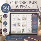 Chronic Pain Support Deluxe Digital Planner — listing image 02