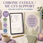 ME-CFS and Chronic Fatigue Support Deluxe Planner — listing image 01