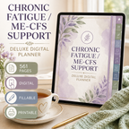 ME-CFS and Chronic Fatigue Support Deluxe Planner — listing image 05