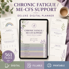 ME-CFS and Chronic Fatigue Support Deluxe Planner — listing image 08