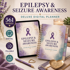 Epilepsy and Seizure Awareness Deluxe Digital Planner — listing image 01