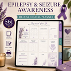 Epilepsy and Seizure Awareness Deluxe Digital Planner — listing image 02