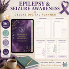 Epilepsy and Seizure Awareness Deluxe Digital Planner — listing image 03