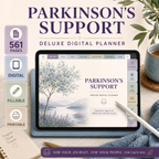 Parkinson's Support Deluxe Digital Planner — listing image 04