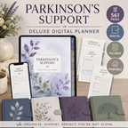 Parkinson's Support Deluxe Digital Planner — listing image 06