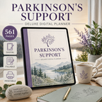 Parkinson's Support Deluxe Digital Planner — listing image 10