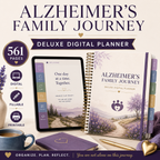Alzheimer's Family Journey Deluxe Digital Planner — listing image 01