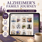 Alzheimer's Family Journey Deluxe Digital Planner — listing image 02