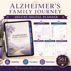 Alzheimer's Family Journey Deluxe Digital Planner — listing image 03