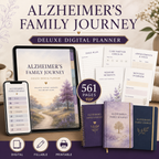 Alzheimer's Family Journey Deluxe Digital Planner — listing image 06