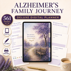 Alzheimer's Family Journey Deluxe Digital Planner — listing image 08