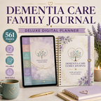 Dementia Care Family Journal and Deluxe Planner — listing image 01