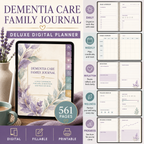 Dementia Care Family Journal and Deluxe Planner — listing image 03
