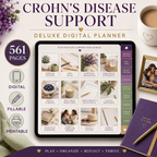 Crohn's Disease Support Deluxe Digital Planner — listing image 02