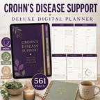Crohn's Disease Support Deluxe Digital Planner — listing image 03